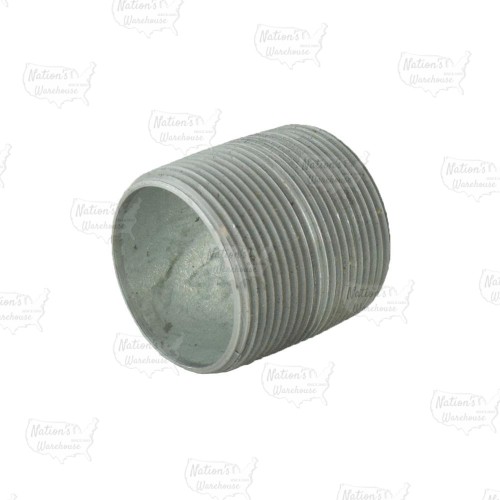 1-1/2” x Close Galvanized Steel Pipe Nipple
