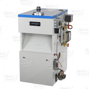 Frontier 128,000 BTU Steam Gas Boiler, Chimney Vent, 82.1% AFUE, Natural Gas