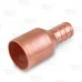 1/2" PEX x 3/4" Copper Fitting Adapter (Lead-Free Copper)