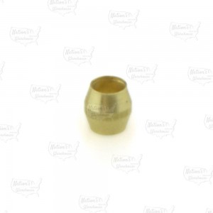 1/8" OD Brass Compression Sleeve Lead-Free