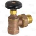 1" FIP x 1" MIP Union Hot Water Radiator Angle Valve