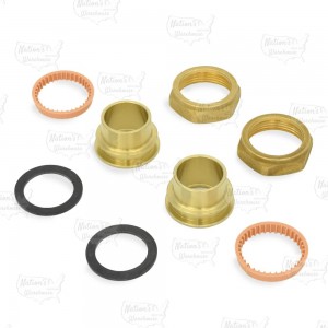 1" Sweat Brass Pump Unions Set, G150....