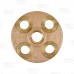 1/2" FPT Brass Floor Flange, Lead-Free