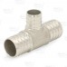1" PEX x 1" x 3/4" PEX 304 St. Steel Reducing Tee (Lead-Free)..
