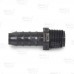 1/2" Barbed Insert x 1/2" Male NPT Threaded PVC Adapter, Sch 40, Gray