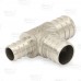 3/4" PEX x 1/2" x 3/4" PEX 304 St. Steel Reducing Tee (Lead-Free)..