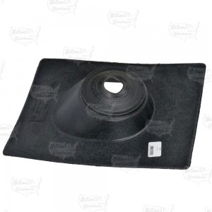 1-1/2", 2" or 3" Pipe, All-Flash Pitched Roof Flashing, Thermoplastic, 11" x 15" base