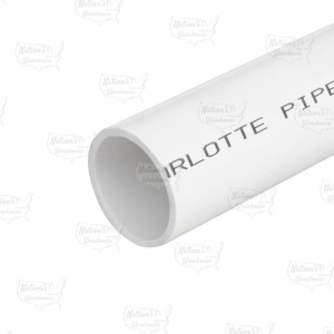 2" x 10ft PVC Pipe, FoamCore DWV, Sch40