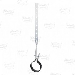 Plastic Coated Metal Suspention DWV Hanger for 2" PVC/ABS Pipe