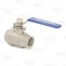 1/2" NPT Threaded 304 St. Steel Ball Valve, Full Port (Lead-Free)..