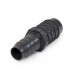 1" x 3/4" Barbed Insert PVC Reducing Coupling, Sch 40, Gray