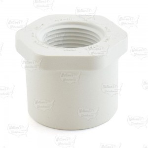 1-1/2" x 1" PVC (Sch. 40) Spigot x FIP Bushing