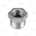 1" x 3/4" 304 Stainless Steel Hex Bushing, MNPT x FNPT threaded