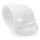 1-1/2" 90° Elbow, White Plastic