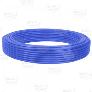 1/2" x 100ft PowerPEX Non-Barrier PEX-B Tubing, Blue (Expandable, F1960 compliant)