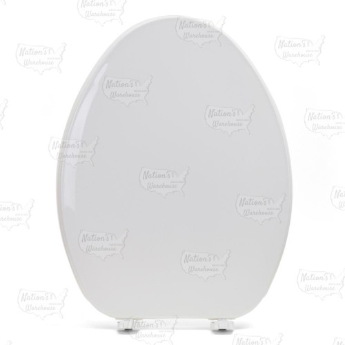 Bemis 170 (White) Economy Plastic Elongated Toilet Seat