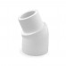 1-1/4" PVC (Sch. 40) 22.5° Street Elbow