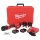 M18 Short Throw Press Tool Kit w/ 1/2", 3/4" & 1" PEX Crimp Jaws, (2) Batteries, Charger & Case