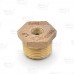 3/4" MPT x 1/8" FPT Brass Bushing, Lead-Free