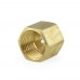 1/4" OD Compression Brass Nut (Bag of 10)