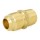 5/8" Flare x 1/2" Male NPT Threaded Brass Adapter