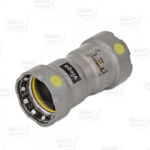 3/4" MegaPressG Coupling w/ Stop