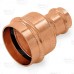 2" x 1" Press Copper Reducing Coupling, Imported