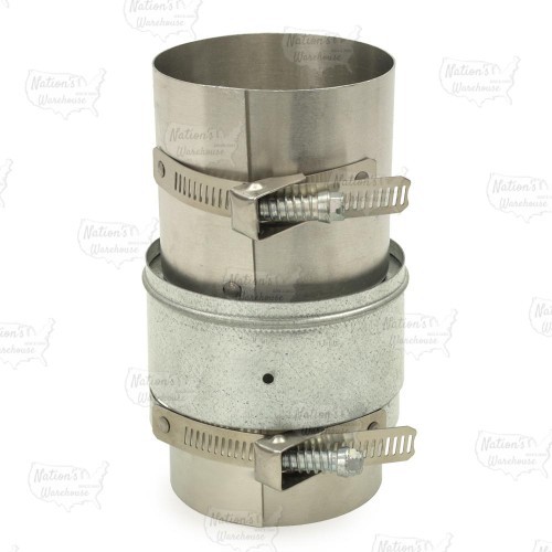 3" Stainless Steel Fireplace Insert Appliance Adapter for Chimney Liner