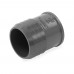 1-1/2" Barbed Insert PVC Plug, Sch 40, Gray