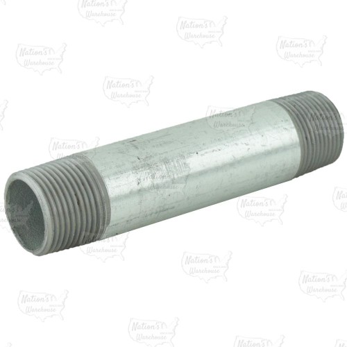 3/4” x 4-1/2” Galvanized Steel Pipe Nipple