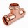 1-1/2" Press Copper Tee, Imported