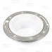 3" Hub x 4" Inside Fit, Fast Set PVC Closet Flange w/ St. Steel Ring