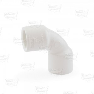 1/2" PVC (Sch. 40) 90° Sweep Elbow