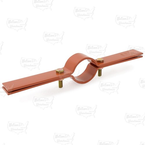 1-1/2" Copper Epoxy Coated Riser Clamp