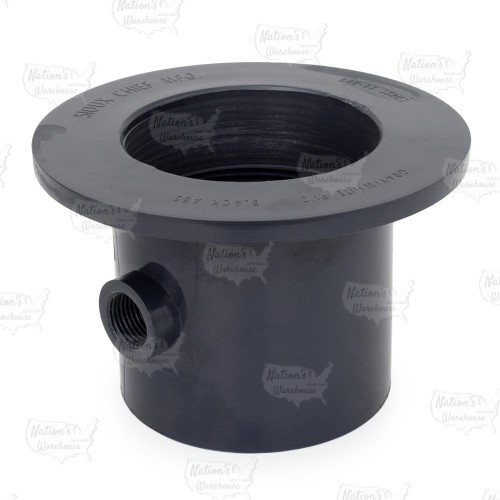 Trap Primer Adapter w/ 1/2" FIP port, 3" PVC Hub