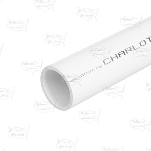 1-1/2" x 10ft PVC Pipe, FoamCore DWV, Sch40