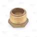 1" MPT x 3/4" FPT Brass Bushing, Lead-Free