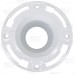 4" Inside Pipe (Cast Iron Only), Twist-N-Set One-Piece PVC Closet Flange