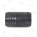 2" Barbed Insert PVC Coupling, Sch 40, Gray