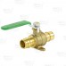 3/4" Expansion PEX Brass Ball Valve w/ Drop Ears, Lead-Free