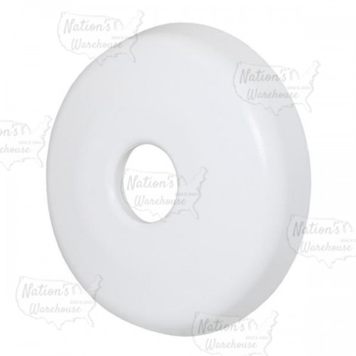 1/2" CTS White Plastic Escutcheons for 1/2" PEX, Copper (25/bag) 