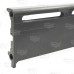 5.5ft Cast Iron Baseboard Radiator Assembly, Floor Standing, 10" H x 2-1/2" D x 66" W......