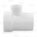 3" x 3" x 1-1/2" PVC DWV Sanitary Street Tee (Spigot x Socket x Socket)