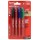 (Pack of 4) Fine Point Inkzall Jobsite Permanent Markers, Colored