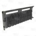 2ft Cast Iron Baseboard Radiator, Floor Standing, 10" H x 2-1/2" D x 24" W..