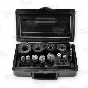 Power Brush Tool Kit for 3/8", 1/2", 3/4", 1"