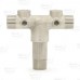 1" MPT x 4-3/4" Solid 304 Stainless Steel Short Well Tank Tee