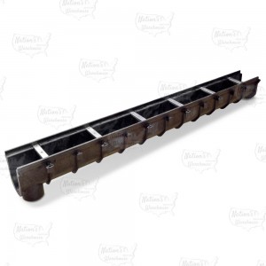 72" Heavy-Duty FastTrack Trench & Driveway Channel Drain, Sloped #2