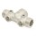 1-1/4" FPT x 1-7/8" Solid 304 Stainless Steel Well Tank Tee, Extension Type