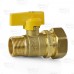 3/4" MIP x 3/4" ProFlex CSST Gas Ball Valve